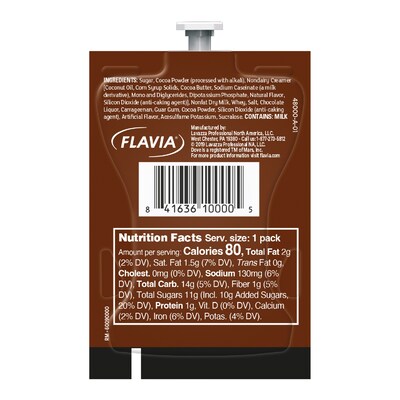 Dove Silky Smooth Milk Chocolate Hot Cocoa, Flavia Freshpack, 72/Carton (MDRA117)