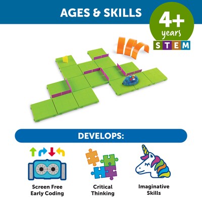 Learning Resources Rechargeable Code & Go Robot Mouse Activity Set (LER2872)