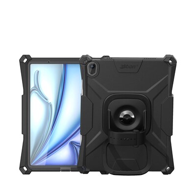 The Joy Factory aXtion Bold MP Silicone Case for iPad Air 11" (M3 & M2), Black (CWA5122MP)