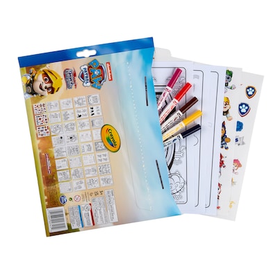 Crayola Color & Sticker: Paw Patrol Activity Book, 3 Sets/Bundle (BIN042741-3)