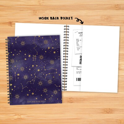 2026-2027 Willow Creek 6.5" x 8.5" Academic Year Weekly & Monthly Planner, Starry Intentions (64634)