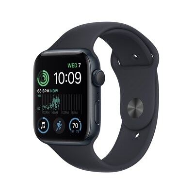 Apple Watch Series SE, Midnight, 44mm (MNG33LL/A)