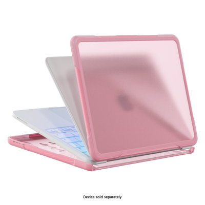 SaharaCase Raider Series Heavy Duty 13" MacBook Neo Case, Shock-Absorbing, Pink (LT00123)