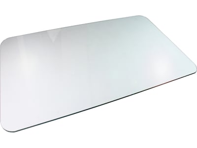 Floortex Glaciermat Carpet & Hard Floor Chair Mat, 36 x 40, Crystal Clear Glass (NCCMFLGL0012)