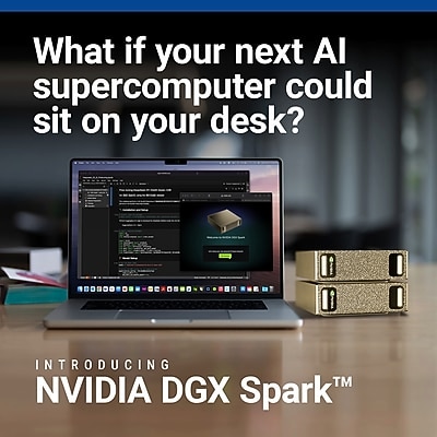 NVIDIA DGX Spark Desktop Computer, NVIDIA GB10 Grace Blackwell Superchip, 128GB RAM, 4TB SSD, NVIDIA