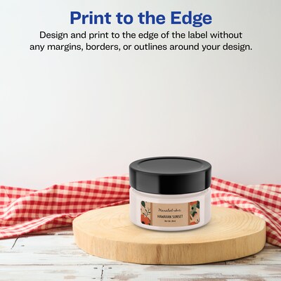 Avery Laser/Inkjet Rectangle Multipurpose Labels, .75" x 2.25", Kraft Brown, 3000 Labels/Box ( 94216)