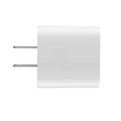 LAX USB-PD USBC 20W Wall Charger, White (USBPD20WWHT)