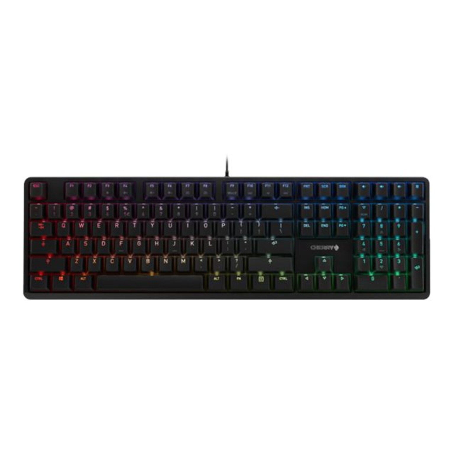 CHERRY G80-3000N RGB Gaming Mechanical Keyboard, Black (G80-3838LWBUS-2)