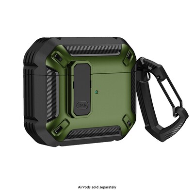 SaharaCase Raider Case for AirPods, 4th Generation, Cactus Green (HP00179)
