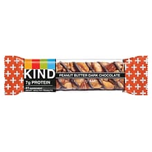 KIND Gluten Free Peanut butter Dark Chocolate Nut Bar, 12 Bars/Box (PHW17256)