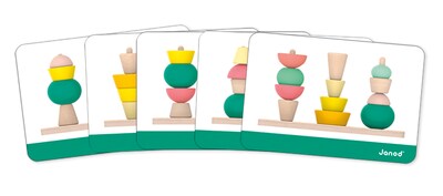 Janod Developmental Activity Box, Multicolor (J04066)