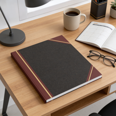 Staples Record Book, 300 Pages, Black (18658/26510)