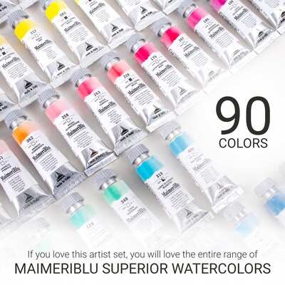 MaimeriBlu Watercolor Paint Introduction Set, 12ml, 5 Pieces (MAI1698050)