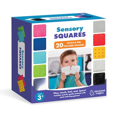 Educational Insights Teachable Touchables Texture Squares (3049)