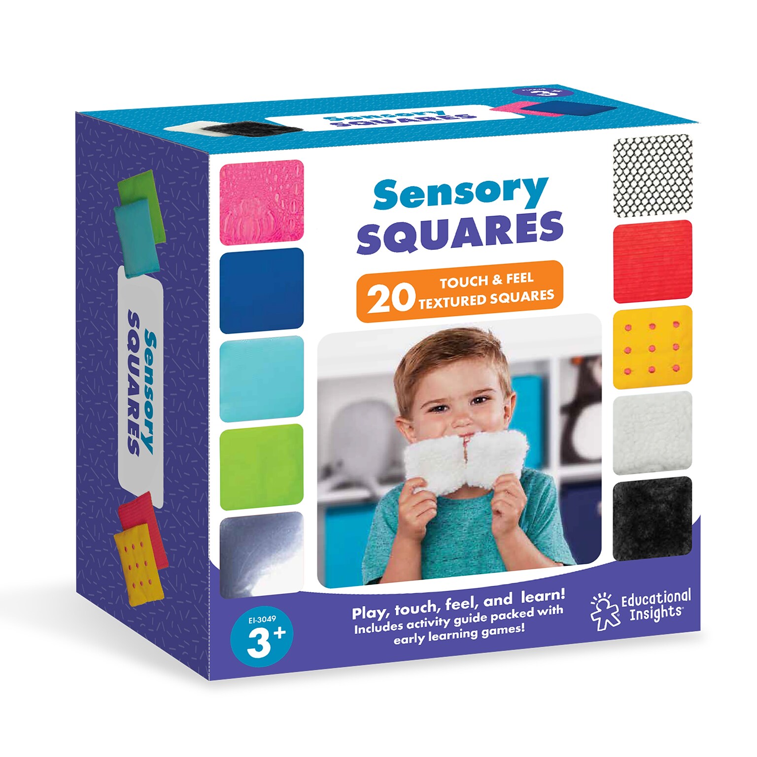 Educational Insights Teachable Touchables Sensory Squares (3049)