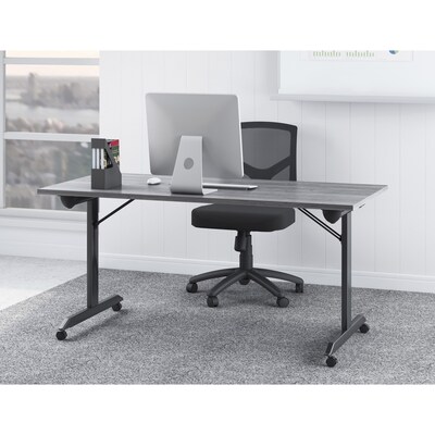 Lorell Mesh Back Task Chair, Black (LLR84876)