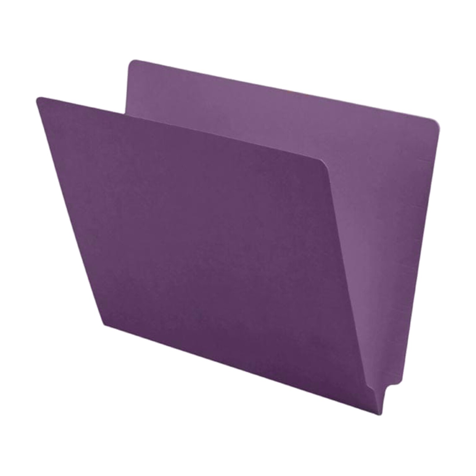 Medical Arts Press End Tab File Folder, Straight Cut, Letter-Size, Lavender, 100/Box (S-09241-LAV)