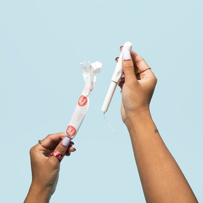 Aunt Flow Regular Absorbency Organic Cotton Tampons, Cardboard Applicator, 36/Box (TAMP-ORG-CMR-36)