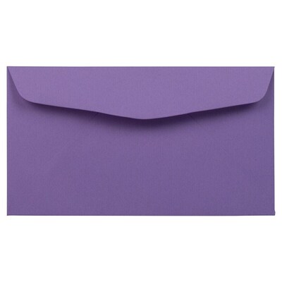 JAM Paper #6 3/4 Business Envelope, 3 5/8" x 6 1/2", Violet, 50/Pack (1536409I)