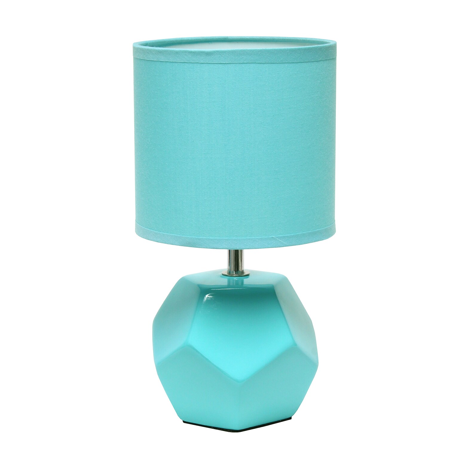 Creekwood Home Geometric 10.24 LED Table Lamp, Blue (CWT-1016-BL)