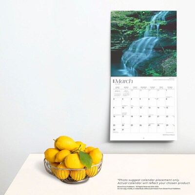 2025 BrownTrout Missouri Wild & Scenic 12" x 12" Monthly Wall Calendar (9781975475307)