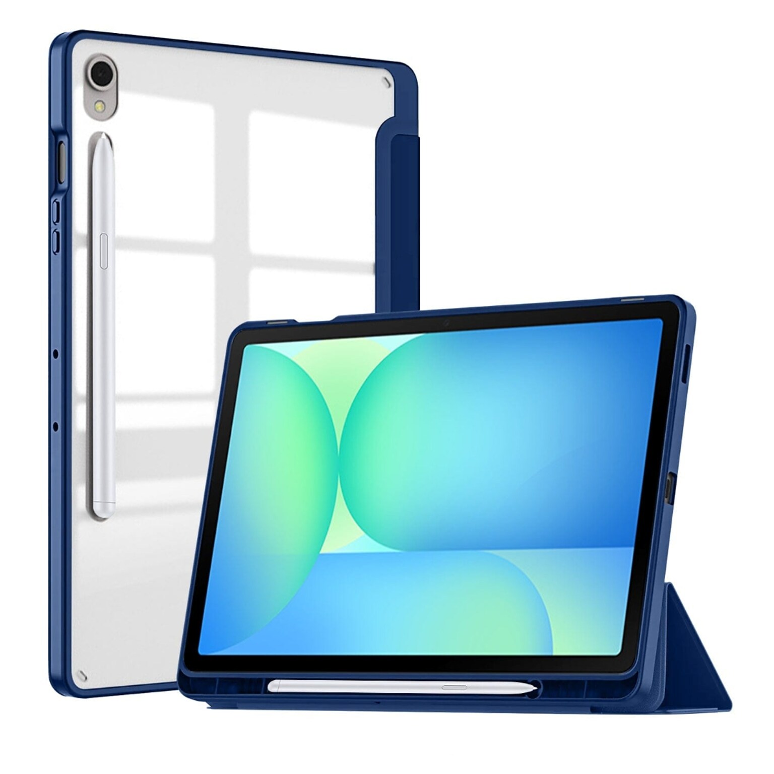 SaharaCase Venture Series TPU 13.1 Folio Case for Galaxy Tab S10 FE+, Night Sky Blue (TB00470)