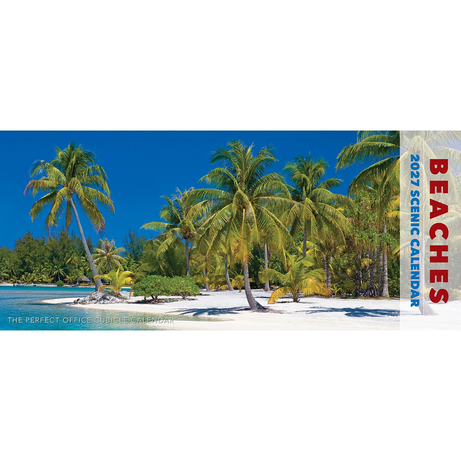 2027 Willow Creek Beaches 15 x 6.5 Monthly Wall Calendar, Assorted Colors (64504)