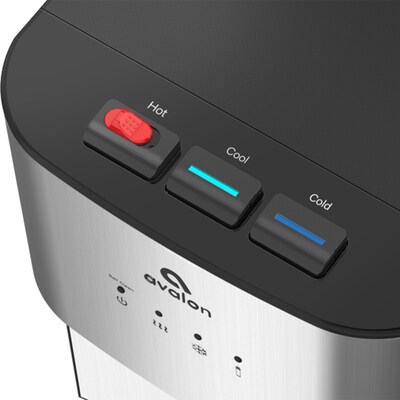 Avalon 3-Temperature Self Cleaning Water Dispenser, Stainless Steel (A5BOTTLELESS)