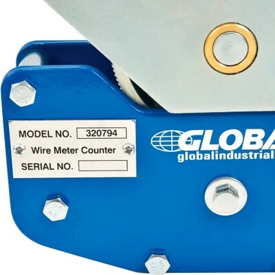 Global Industrial Heavy-Duty Wire Meter Counter, 1/16" - 1" Capacity (320794)