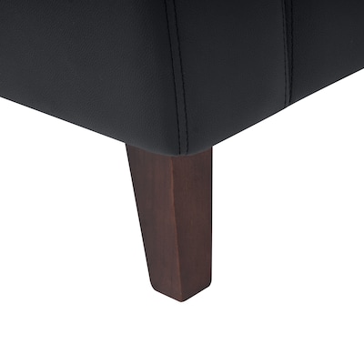 Flash Furniture Hercules Artemis LeatherSoft Reception Chair, Black (ZB89211SBLK)