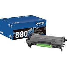 Brother TN880 Black Extra High Yield Toner Cartridge, 3/Pack