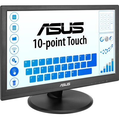 ASUS 15.6 FHD IPS 60Hz Touch Monitor, Black (VT169HE)