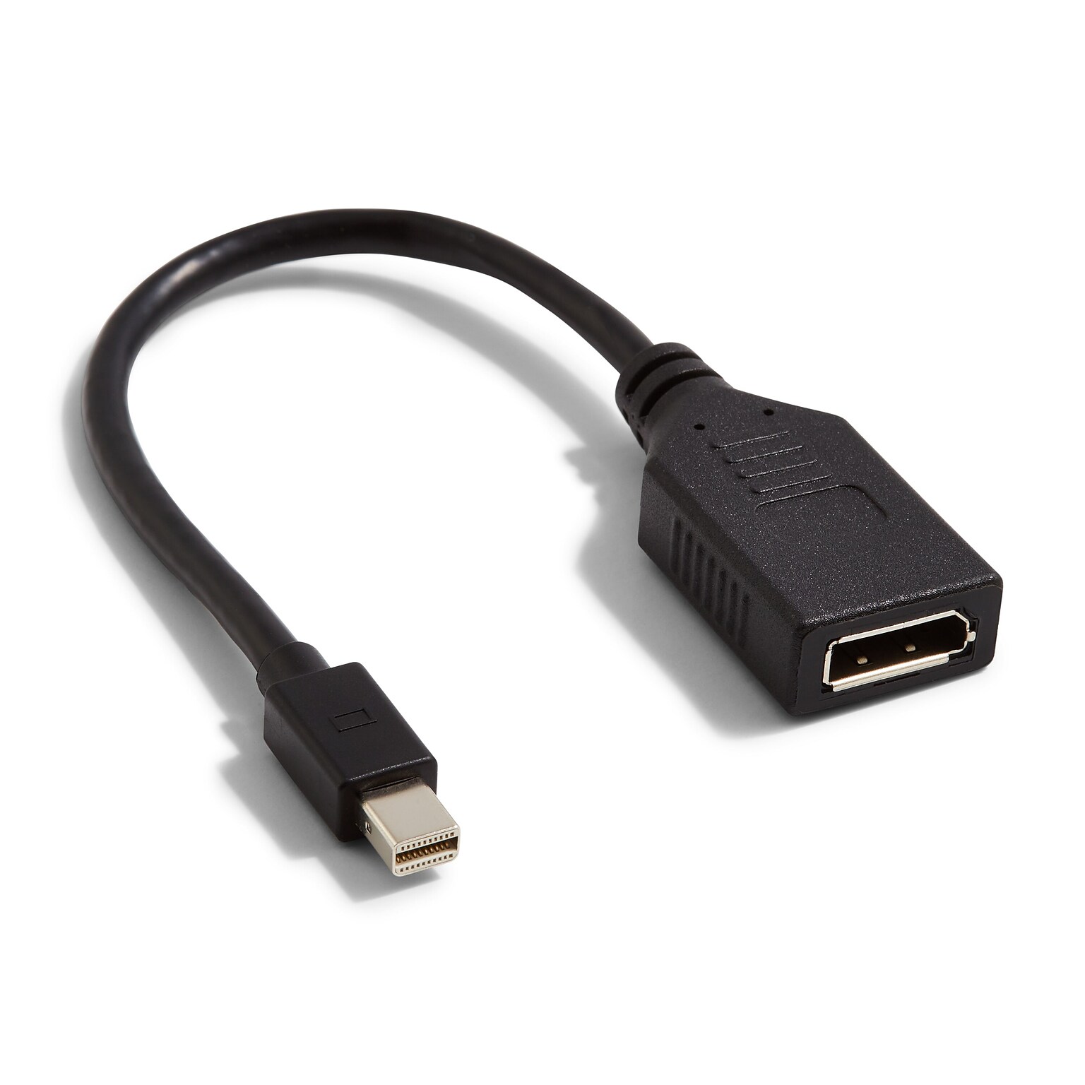 NXT Technologies™ 0.5 Mini DisplayPort/DisplayPort Audio/Video Adapter, White (NX51762)