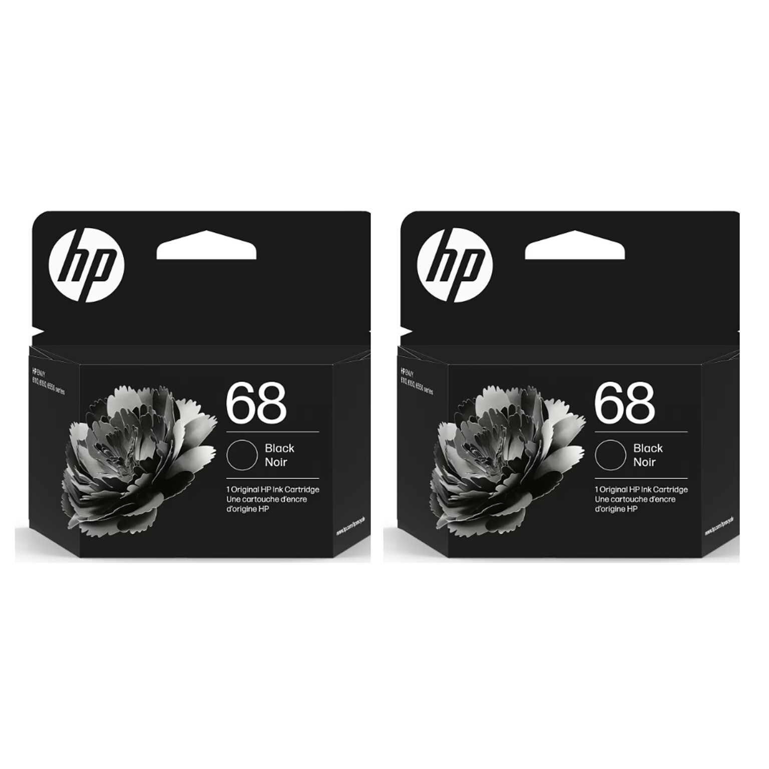 HP 68 Black Standard Yield Ink Cartridge 2 Pack (7FP21TN)