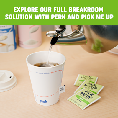Pick Me Up Provisions™ Green Tea Bags, 100/Box (PM63313)