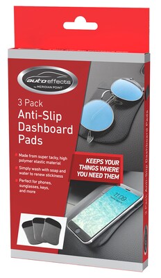 3 Pack Auto Slip Mount Dashboard Pads