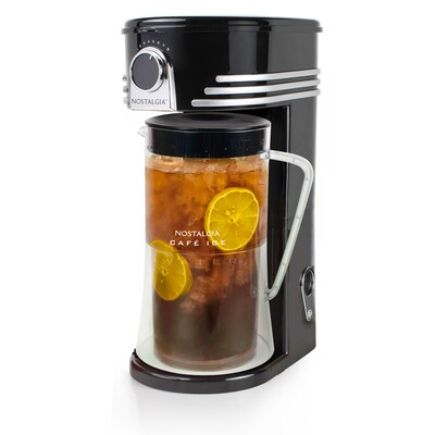 Nostalgia 12-Cups Automatic Coffee Maker, Black (NCIT3PLSBK)