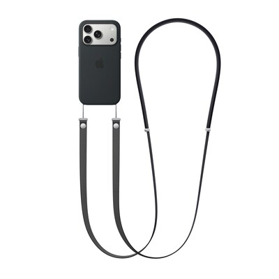 Apple Crossbody Strap for iPhone 17 Series Phones, Black (MGGL4LL/A)