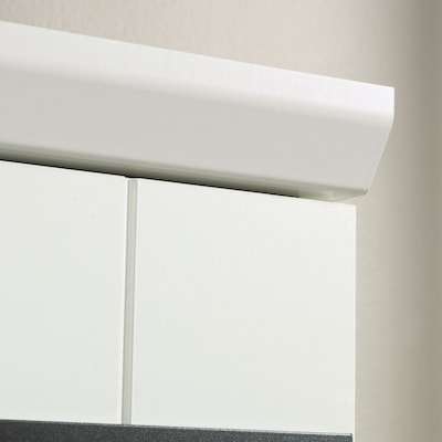 Sauder HomePlus 71"H Storage Cabinet with 4 Shelves, Soft White (430336)