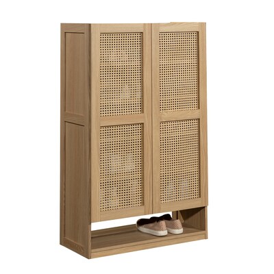 Sauder Select 47H Storage Cabinet with 5 Shelves, Harmony Ash (443654)