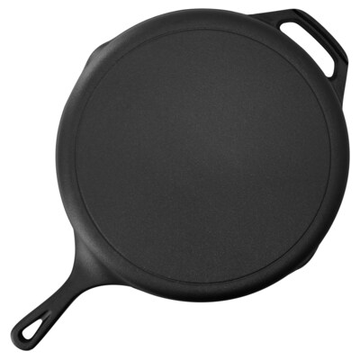 Megachef Cast Iron Skillet Set, Black, 13 Piece/Set (935121259M)