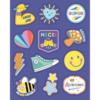 Carson Dellosa Education We Stick Together Motivators Motivational Stickers, Multicolored, 72/Pack, 12 Packs/Bundle