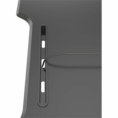 Lorell Adjustable Electric Desk Riser Stand, Up to 47" Monitor, Black (LLR99530)