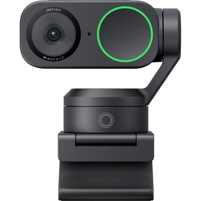 Insta360 Link 2 HD 4K Personal WebCam, Clip, Black (CINSABNB)