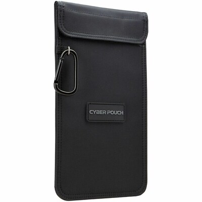 Cellairis CYBERSYSTEM Water Resistant Pouch for All Smartphones, Shock Absorbing, Black (04-0190004)