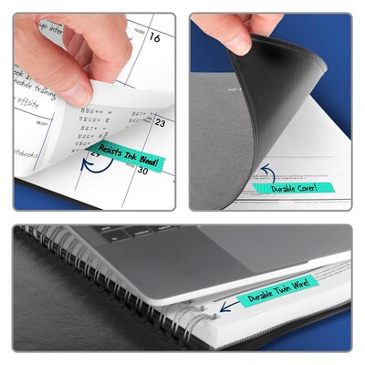 2027 AT-A-GLANCE DayMinder 7" x 8.75" Monthly Planner, Faux Leather Cover, Black (G400-00-27)