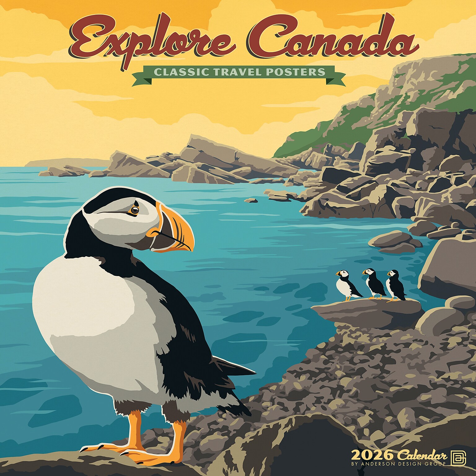 2026 Willow Creek Explore Canada 12 x 12 Monthly Wall Calendar (51061)