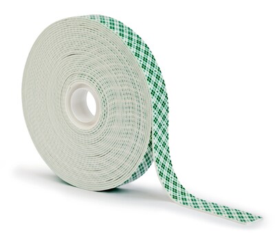 Scotch Double Sided Indoor Mounting Tape, 3/4" x 10 yds., White (110-LONG)