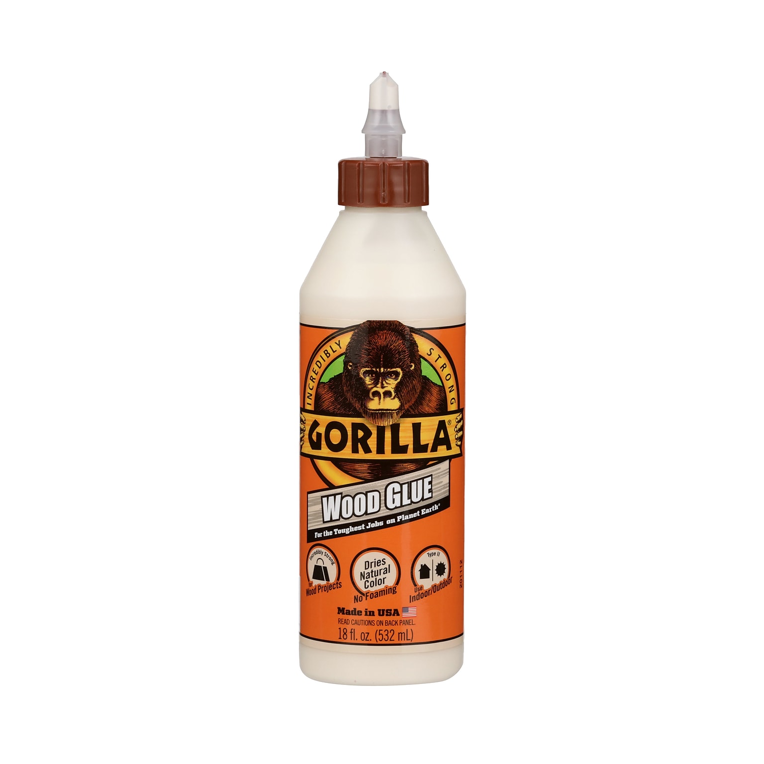 Gorilla Liquid Wood Glue, 18 oz. (6205001)