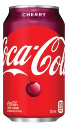 Coca-Cola Cherry Soda, 12 oz., 24/Carton (49000031034)